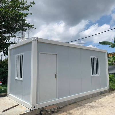 Ngôi nhà chế tạo sẵn sang trọng với tấm sandwich Tòa nhà căn hộ mô-đun Có thể tùy chỉnh Nhà container có thể tháo rời