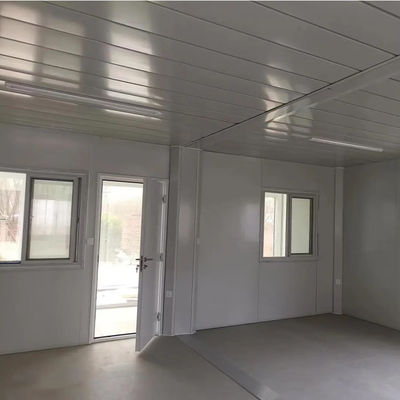 Ngôi nhà chế tạo sẵn sang trọng với tấm sandwich Tòa nhà căn hộ mô-đun Có thể tùy chỉnh Nhà container có thể tháo rời
