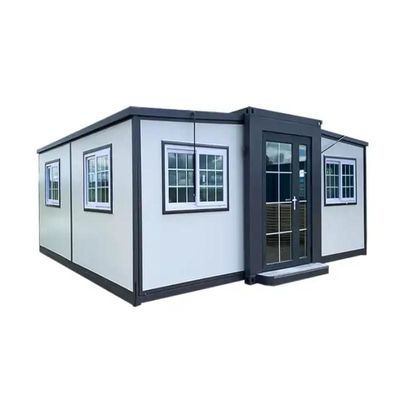 Modern Luxury Customizable Expandable Container House Strong Structure Wind Earthquake Resistant