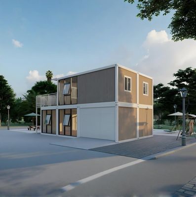 Multi Story Beachside Villa Nhà container Nhà nghỉ di động Nhà container có thể tháo rời
