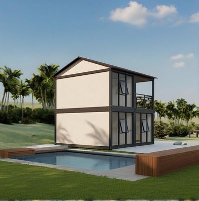 Multi Story Beachside Villa Nhà container Nhà nghỉ di động Nhà container có thể tháo rời