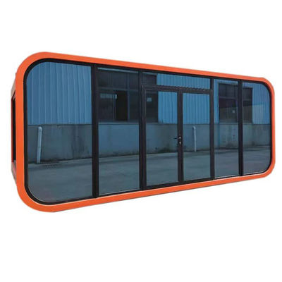 Prefabricated Modern Tiny Cabin House Mobile Office 20FT Modular Apple House for Cosy Living