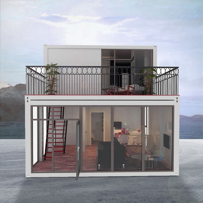 China Luxury Easy Assemble 2 Story 3 Bedroom Modular Homes Casas Prefabricadas Prefab Houses Container