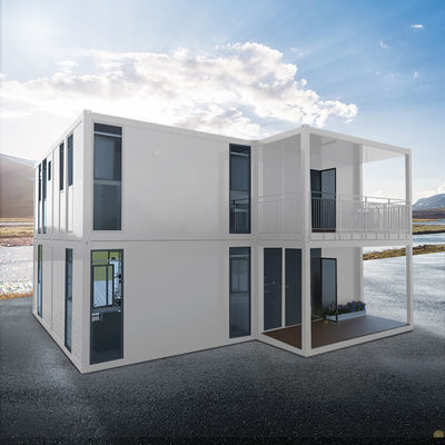 China Luxury Easy Assemble 2 Story 3 Bedroom Modular Homes Casas Prefabricadas Prefab Houses Container
