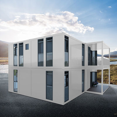 China Luxury Easy Assemble 2 Story 3 Bedroom Modular Homes Casas Prefabricadas Prefab Houses Container