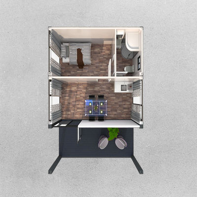 China Luxury Easy Assemble 2 Story 3 Bedroom Modular Homes Casas Prefabricadas Prefab Houses Container