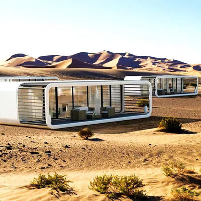Σύγχρονη 20FT Φορητή Apple Cottage Εξωτερική κινητή Προσυσκευασμένη Apple Cabin Σπίτι με κουζίνα