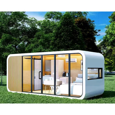 Σύγχρονη 20FT Φορητή Apple Cottage Εξωτερική κινητή Προσυσκευασμένη Apple Cabin Σπίτι με κουζίνα