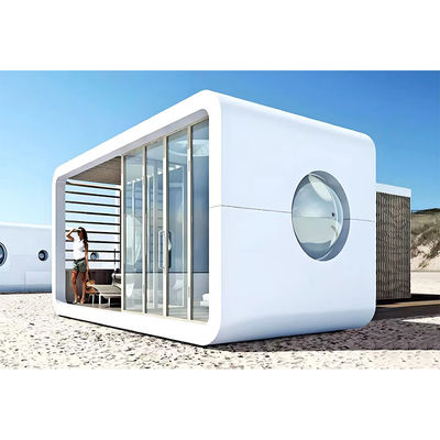 Σύγχρονη 20FT Φορητή Apple Cottage Εξωτερική κινητή Προσυσκευασμένη Apple Cabin Σπίτι με κουζίνα