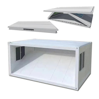 Convenient And Quick Installation Of Folding Container House With Pre-Wired Electricity And Optional Accessories