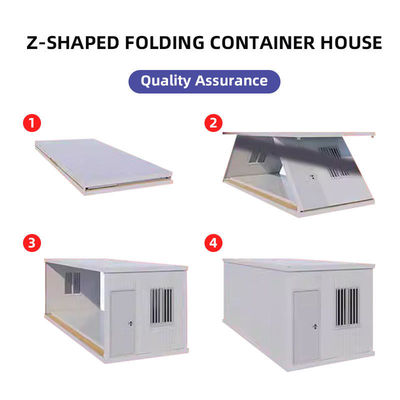 Thiết kế mới nâng cấp hình dạng Z chống thấm nhà chứa gấp nhanh chóng xây dựng nơi trú ẩn