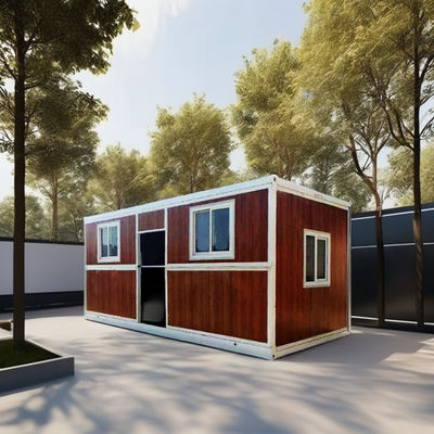20ft Flat Pack Μικρό Μοντωπικό Μικρό Ξύλινο Κωνσταντίνο Σπίτι Για Ξενοδοχείο τουαλέτα Νοσοκομείο Ή Εμπορικό Κέντρο