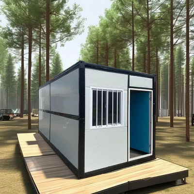 Customizable Folding Container House With Steel Structure And EPS Sandwich Panel