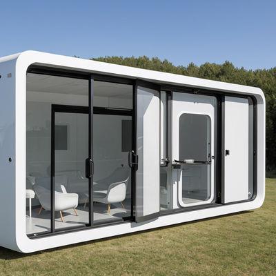 Apple Cabin House Γαλβανισμένο χάλυβα πλαίσιο και μέταλλο σκαλισμένο πάνελ για ανθεκτικό και κομψό εξωτερικά και εσωτερικά τοίχοι