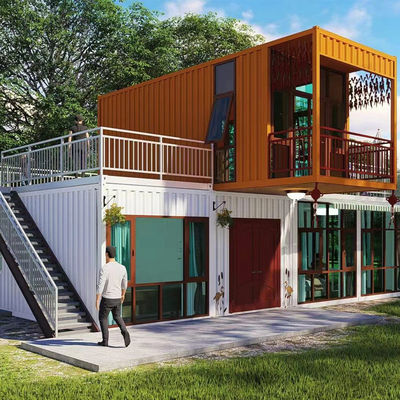 Mobile Prefabricated Detachable Container Home 20FT Steel Frame Premium House
