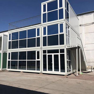 Mobile Prefabricated Detachable Container Home 20FT Steel Frame Premium House
