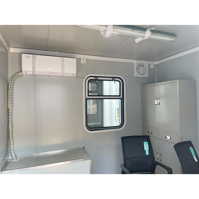 Mobile Prefabricated Detachable Container Home 20FT Steel Frame Premium House