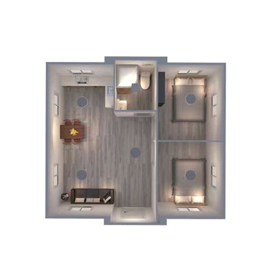 Wholesale Customized Size Color 20ft 40ft Collapsible Prefabricated Modular Expandable Container House Portable Container House