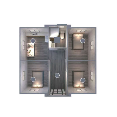 Wholesale Customized Size Color 20ft 40ft Collapsible Prefabricated Modular Expandable Container House Portable Container House