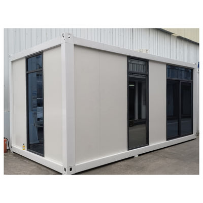 Στερεό Flat Pack Container House με ατσάλινη δομή και EPS Sandwich Panel