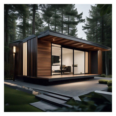 Στερεό Flat Pack Container House με ατσάλινη δομή και EPS Sandwich Panel