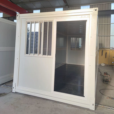 20ft/40ft Μονωδική Σιδηρουργική Σκουπίσιμο Κωντέινερ Σπίτι Γρήγορη κατασκευή Προετοιμασμένο Σπίτι Μικρό Καμπινγκ Σκουπίσιμο Κωντέινερ Γραφείο