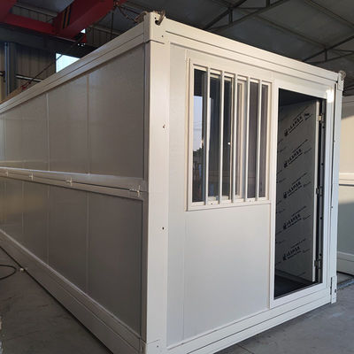 20ft/40ft Μονωδική Σιδηρουργική Σκουπίσιμο Κωντέινερ Σπίτι Γρήγορη κατασκευή Προετοιμασμένο Σπίτι Μικρό Καμπινγκ Σκουπίσιμο Κωντέινερ Γραφείο