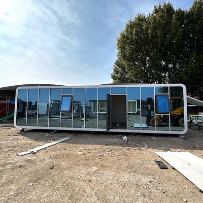 Cung điện ngoài trời 40ft Bãi biển Homestay Apple Capsule Cabin House