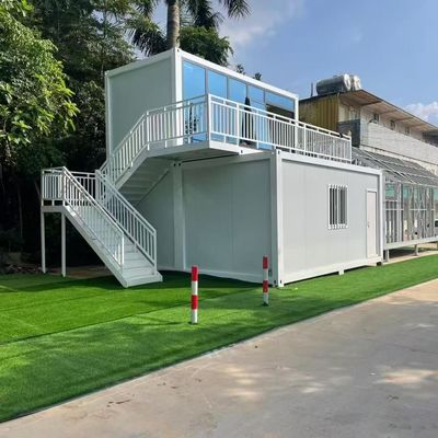 Easy To Assemble Folding Container House With Steel Structure And Insulated Wall Panels For Durable Construction