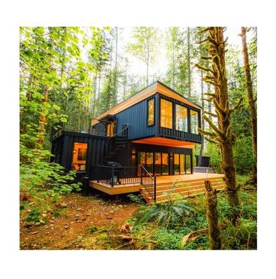 Durable Prefabricated Detachable Container House Two-Story Living Room