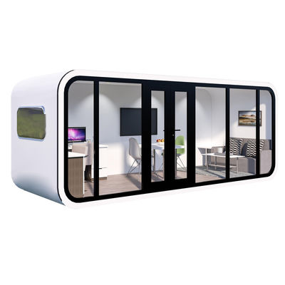 Apple Cabin House Ζυγισμένο χάλυβα πλαίσιο και μεταλλικό σκαλισμένο πάνελ για ανθεκτική και σύγχρονη δομή