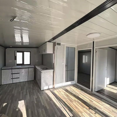 Expandable Container House Expandable Container Accommodation with Steel Frame and EPS Sandwich Panel