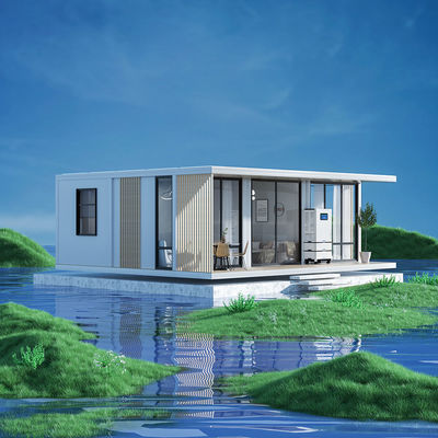 Folding Container House For Your Custom Requirements Steel Structure And Wall Panels Available