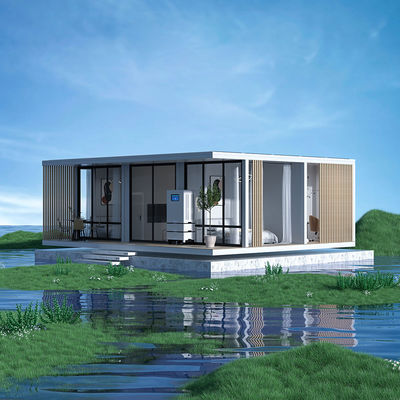 Folding Container House For Your Custom Requirements Steel Structure And Wall Panels Available
