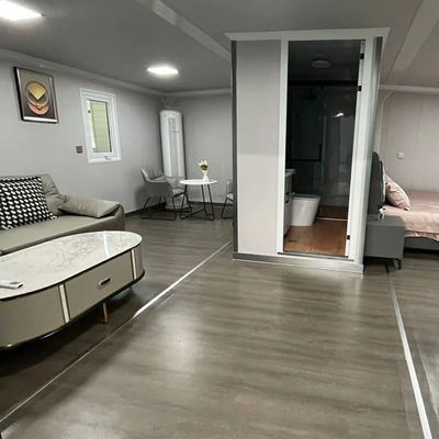 Προσαρμόσιμο μοντελοποιημένο σπίτι 20ft φορητό επεκτάσιμο σπίτι δοχείου