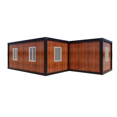 Nhà lắp ghép xây dựng nhanh Prefab 10ft 20ft 40ft Nhà container phẳng dạng mô-đun
