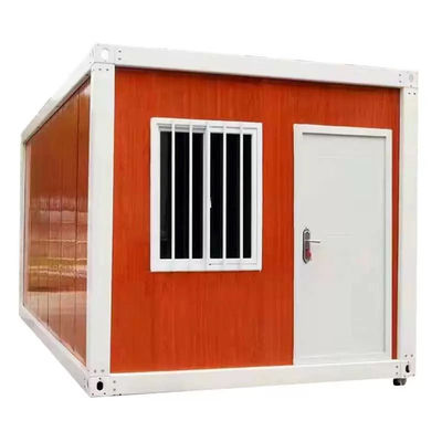 Nhà lắp ghép xây dựng nhanh Prefab 10ft 20ft 40ft Nhà container phẳng dạng mô-đun
