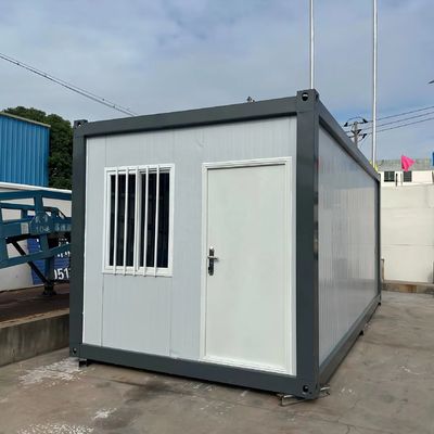 Nhà lắp ghép xây dựng nhanh Prefab 10ft 20ft 40ft Nhà container phẳng dạng mô-đun
