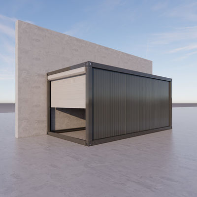 Nhà lắp ghép xây dựng nhanh Prefab 10ft 20ft 40ft Nhà container phẳng dạng mô-đun