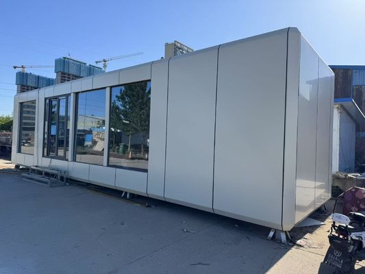 Σύγχρονο μοντέρνο 20ft Pod κινητό σπίτι έξυπνη Apple Cabin κοιμάται κοντέινερ σπίτι