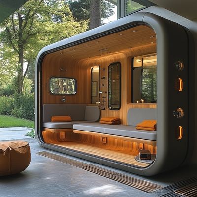 Εξατομικευμένο Μοντέρνο Πολυτελές Apple Cabin Προκατασκευασμένο Ηλιακό Δωμάτιο για Βίλα, Ξενοδοχείο, Καφετέρια, Κατάστημα