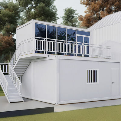 Nhà container lắp ghép cao cấp bán buôn ổn định, đóng gói phẳng, vận chuyển nhà