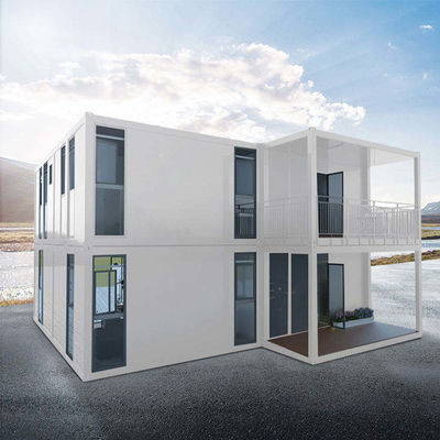 Nhà container đóng gói phẳng dễ lắp ráp để xây dựng nhanh chóng và không gặp rắc rối