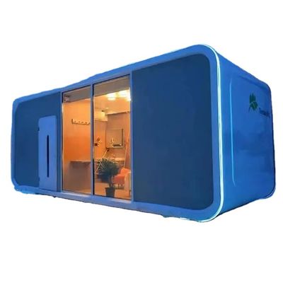 Νέο Μικρό Apple Capsule κινητό σπίτι προκατασκευασμένη καμπίνα με κουζίνα και μπάνιο για ξενοδοχεία και κρεβατοκάμαρες