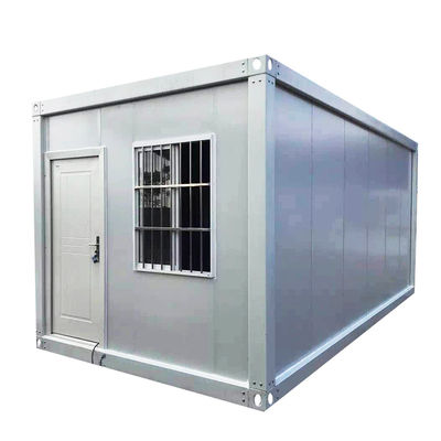 Đồ xách 20ft Flat Pack House for City Living Flatbed Packing Box, hai tầng Nhà bếp Văn phòng Glass Featured Hotel
