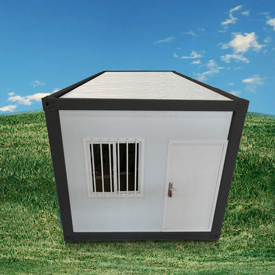Đồ xách 20ft Flat Pack House for City Living Flatbed Packing Box, hai tầng Nhà bếp Văn phòng Glass Featured Hotel