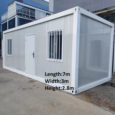 Nhà container tháo lắp cho nhà ở tạm thời hoặc vĩnh viễn với kết cấu thép và tấm panel