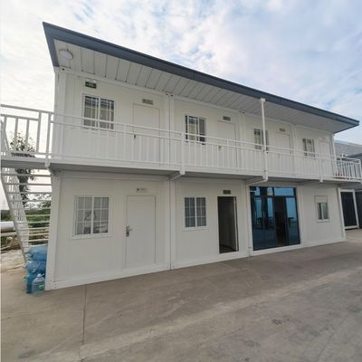 Nhà container tháo lắp cho nhà ở tạm thời hoặc vĩnh viễn với kết cấu thép và tấm panel