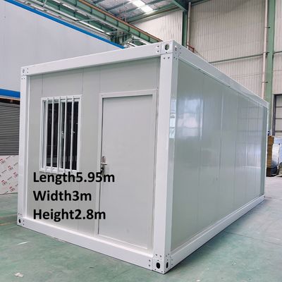 Nhà container tháo lắp cho nhà ở tạm thời hoặc vĩnh viễn với kết cấu thép và tấm panel