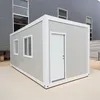 Modern Steel Frame Flat Pack Container House for Office Workspaces